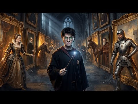 What If Every Painting In Hogwarts Came Alive At Night & Only HARRY Could See Them Walking?