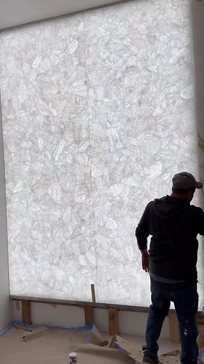 Slab yard to Installation. Semi-precious Stone. How amazing is this???? We are In love😍. Video was made by @summitstoneaz amazing work!!! | Nova Tile & Stone Homecenters