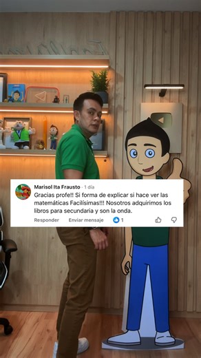 ¡Me encanta poder ayudarles!😍¡Vivan las matemáticas! | Daniel Carreón