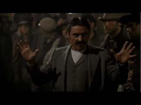 Deadwood SE1 EP1 Al Swearengen scenes