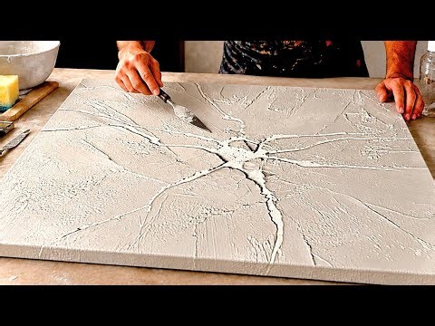 Mastering Textured Abstract Art / Vibrant Acrylic Painting / Palette Knife Techniques