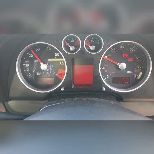 Audi tt mk1 Instrument cluster Fault- solution