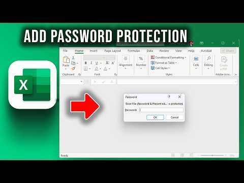 How to Add Password Protection to Excel file