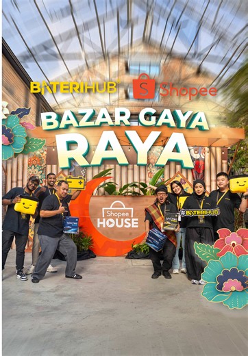 Go Crazy at Shopee House Bazar Gaya Raya!