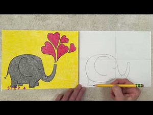 How to Draw an Easy Valentine