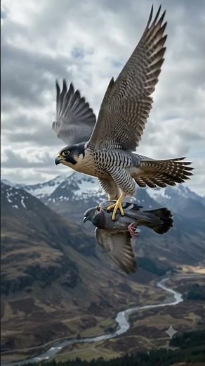 The Fastest Animal on Earth Isn't a Cheetah! 🦅💨 | Amazing Animal Facts #007 #animalfacts #didyouknow