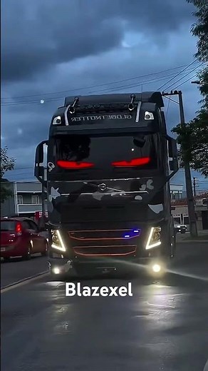 Programmable led eyes for truck bus car|Blazexel#car #bus #truck #leddisplay #ledscreen #devileyes