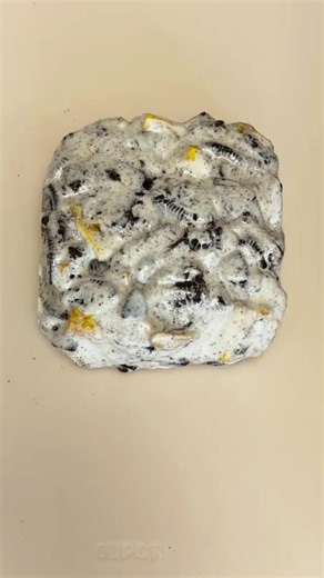 Mango head collection! Immersive cutting of Oreo mango snowflake cake#viral_video #christmascake #dessert #chrismatdessert #viralvideo