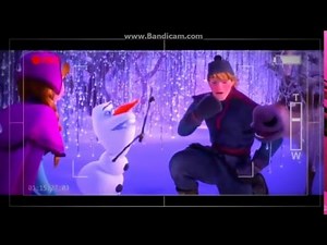 frozen olaf meet funny scene in hindi