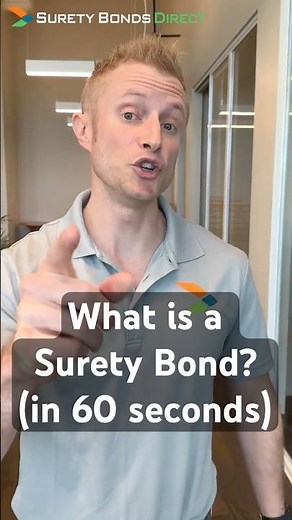 What Is a Surety Bond In 60 Seconds #shorts