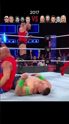 Team Raw vs Team SmackDown 2017 Match Edit 🔥