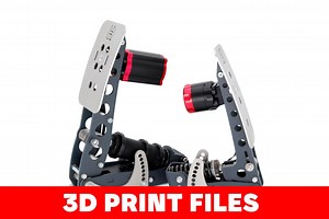 3d Print Files - Simagic P-HPR (and P-HPR GT) Haptic Pedal Reactor Mount for Heusinkveld Sprint Pedals P1000 P2000 - Etsy