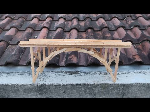 Popsicle stick arch bridge #189