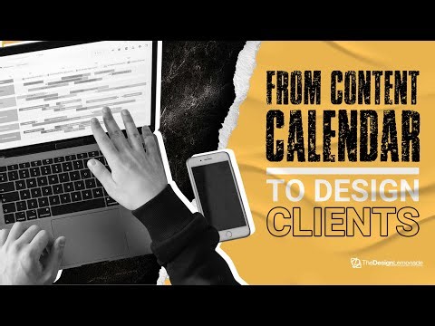 The Content Calendar Secret to Attract More Design Clients