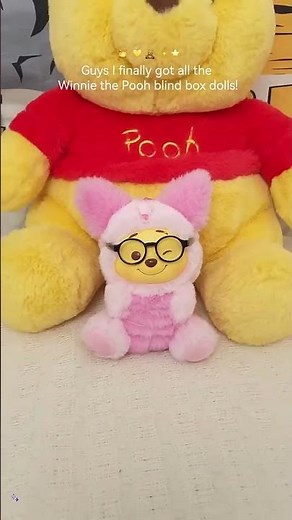 Adorable! Unveiling the Complete Collection of Winnie the Pooh Blind Box Dolls