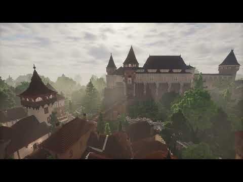 Corvin Castle in Minecraft