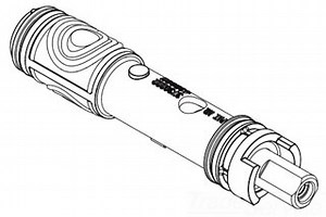 Moen 116719 3-Function Transfer Valve Cartridge