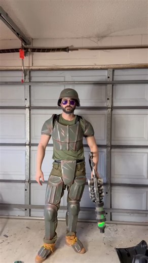 Dead Exposure on Instagram: "A Quick Look at one of the retro FO3 thermoformed combat armor DIY kits we make over at XposedDesignsLLC DIY Kits: https://xposeddesignsllc.etsy.com #fallout #falloutcommunity #falloutnewvegas #powerarmor #falloutcosplay"