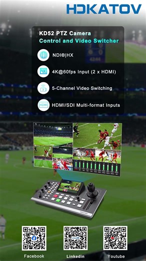 🔥 HDKATOV KD52 | NDI Video Switcher 🔥