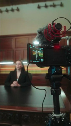 Behind the Scenes 🎥 FX3 Interview Setup for Client Work #Shorts