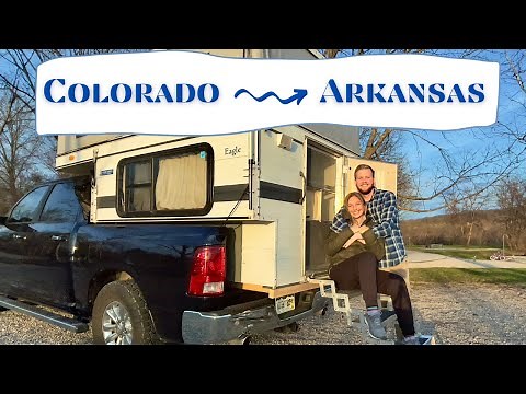 Our Longest Camping Trip Yet! (1,000 Miles) Newly Renovated Four Wheel Camper Living! Part 1