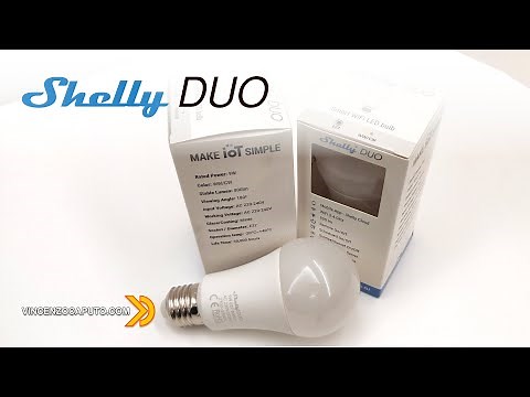 Shelly DUO - la solita lampadina Smart? Proviamola con Shelly Motion Sensor