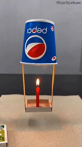 Flying Cup parachute 😱🔥 #viral #science #experiment | Village Experiment