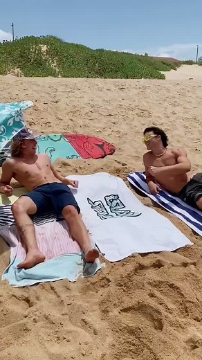 he fell for it 🥴😂#beach #fyp #viral #gotyou