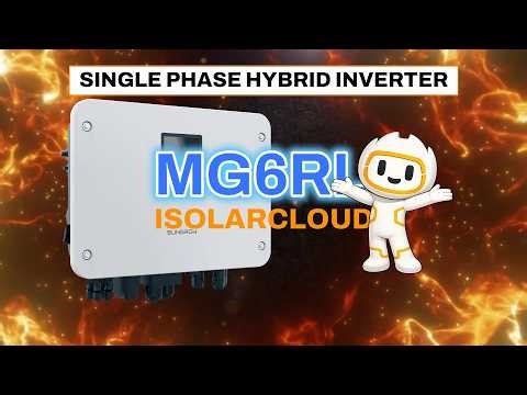 Sungrow MG6RL Hybrid Inverter – iSolarCloud Dashboard
