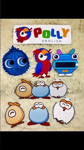 Polly English Characters Set 2 #pollyenglish #lingostar #eslteacher #teacherchloevee #fyp