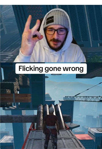 You ever just… flick yourself? #fyp #viral #gaming #streamer #flick