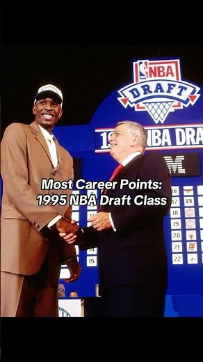 Most Career Points: 1995 NBA Draft Class #nba #basketball #nbashorts #1995 #nbadraft