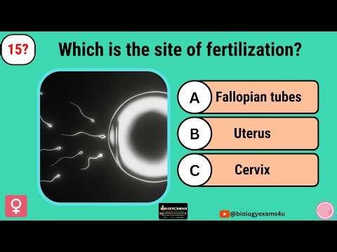 Quiz on Female Reproductive System || 25 Multiple Choice Questions and answers