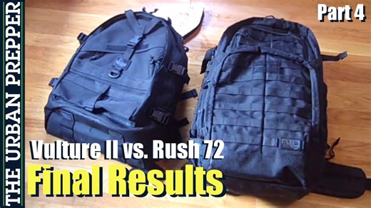 We tested the Vulture II and Rush 72 for emergency preparedness