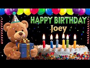 Joey Happy birthday To You - Happy Birthday song name Joey 🎁 🎂