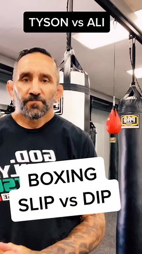 Difference Between Dip and Slip in Boxing