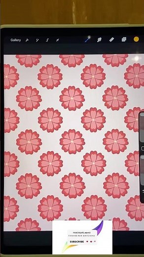 How to Make a Seamless Floral Pattern in Procreate