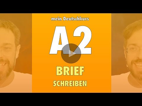 German A2 | Letter Writing - with homework (TELC/ÖIF/ÖSD/GOETHE)