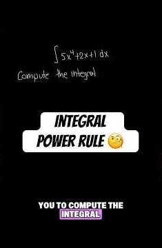 Integral power rule explained ✅ #math #calculus #mathhelp #calculushelp #education
