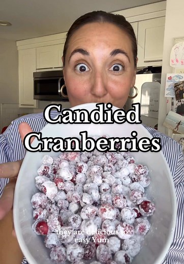 Delicious Candied Cranberries Recipe for Thanksgiving