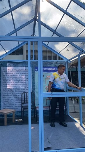 Michael Jorge Peralta | Trying out the PHIVOLCS Earthquake Simulator. Malakas na pala ang Intensity 4. This truly makes us visualize and feel the power and... | Instagram
