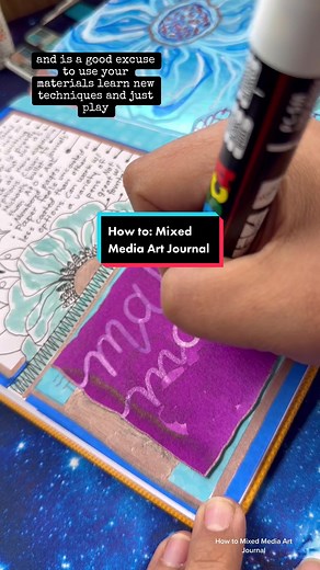 How to Start a Mixed Media Art Journal