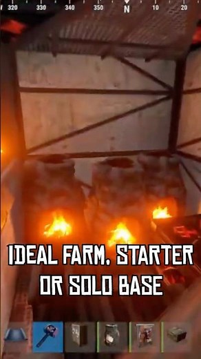 Most EFFICIENT SOLO/DUO or FARM BASE in RUST #rust #rustconsole #rustgame #rustbasedesign #rustclip