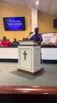 James Welcome Speech for Pastor Hall 18th Pastor Anniversary