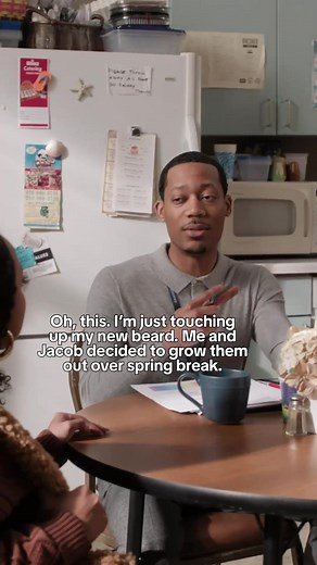 Gregory's Beard Journey in Abbott Elementary