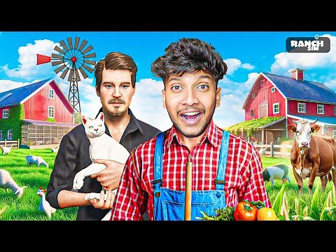 I BECOME A FARMER! 😍 RANCH SIMULATOR 2 GAMEPLAY