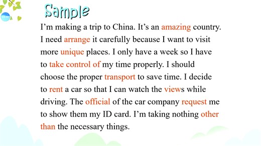 【高中英语必修一】UNIT 2 Assessing Your Progress&Project