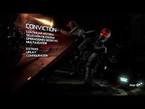 Tom Clancy's Splinter Cell: Conviction - Main Menu Theme - OST in Game