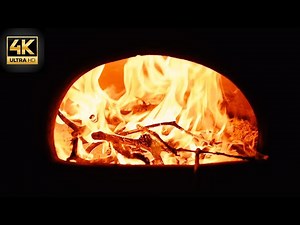 🔥 1 Hour Fireplace No Sound 4K | Silent Cozy Fireplace Ambience