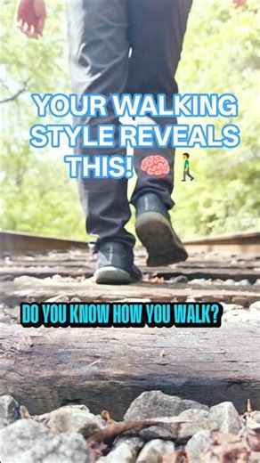 What Your Walking Style Says About You! 🧠🚶‍♂️ | Psychology #Shorts